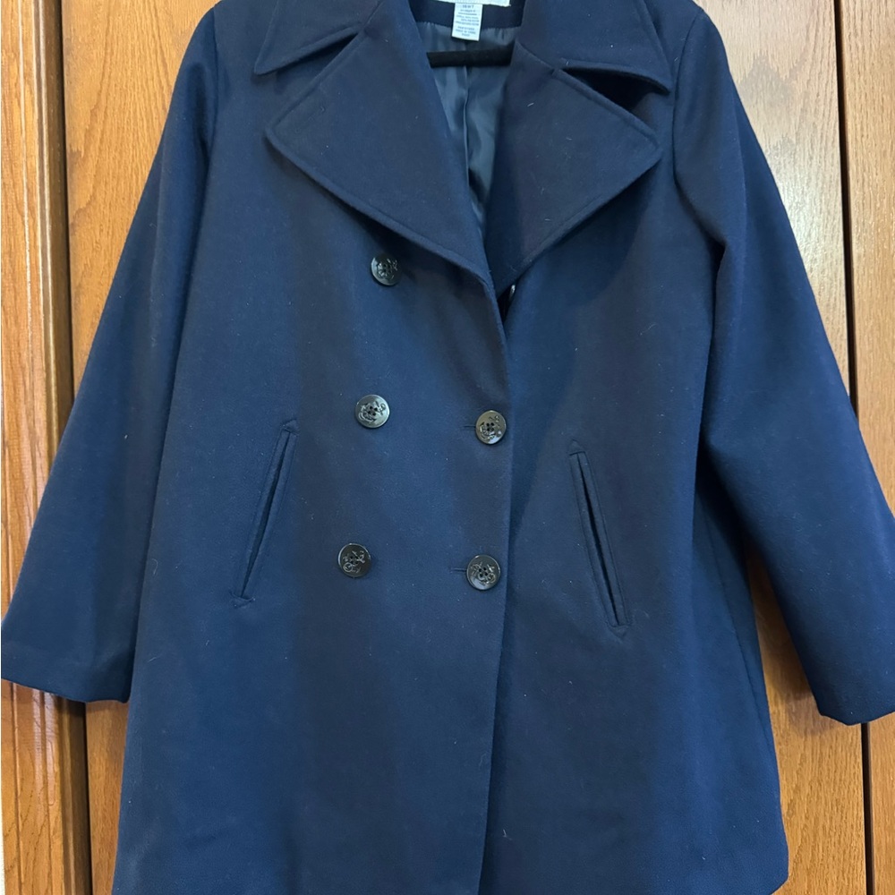 Classic Navy Women's Pea Coat